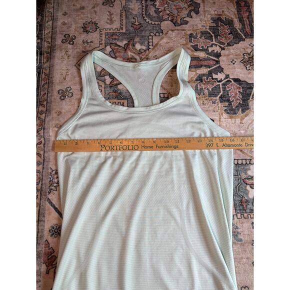 Lululemon Swiftly Racerback Tank Top Mint Green Running Outdoor Yoga Size 8 - Picture 6 of 9